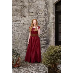 Leonardo Carbone Medieval Dress Clara, Red