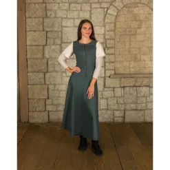 Mytholon Medieval Dress Elodie, Green/cream