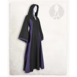 Mytholon Medieval Dress Iris, Black/purple 8 Mytholon Medieval Dress Iris, Black/purple -Medieval Clothing Sales Store medieval dress iris black purple 2