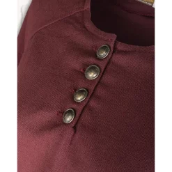 Mytholon Medieval Dress Jovina, Red -Medieval Clothing Sales Store medieval dress jovina red 5