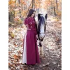 Leonardo Carbone Medieval Dress Larina, Red Natural