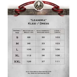 Mytholon Medieval Dress Leandra, Brown -Medieval Clothing Sales Store medieval dress leandra brown 2