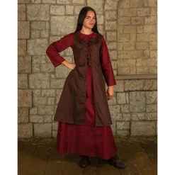 Mytholon Medieval Dress Leandra, Brown