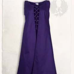 Mytholon Medieval Dress Leandra, Purple -Medieval Clothing Sales Store medieval dress leandra purple 4