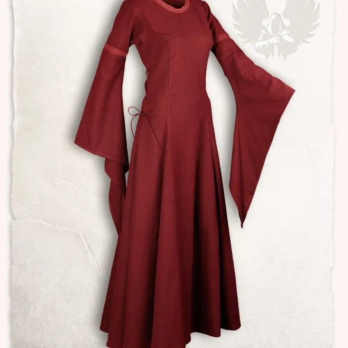Mytholon Medieval Dress Lenora, Red 1 Mytholon Medieval Dress Lenora, Red