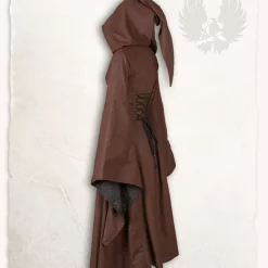 Mytholon Medieval Dress Ophelia, Brown-black -Medieval Clothing Sales Store medieval dress ophelia brown black 2