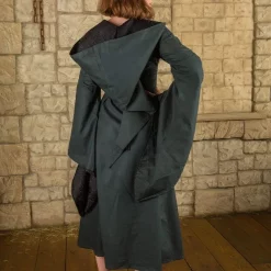 Mytholon Medieval Dress Ophelia, Green-black -Medieval Clothing Sales Store medieval dress ophelia green black 4