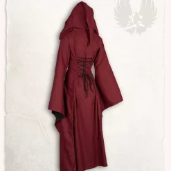 Mytholon Medieval Dress Ophelia, Red-black 8 Mytholon Medieval Dress Ophelia, Red-black -Medieval Clothing Sales Store medieval dress ophelia red black 2
