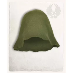 Mytholon Medieval Felt Hat Bruno, Green