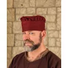 Mytholon Medieval Hat Armin, Burgundy