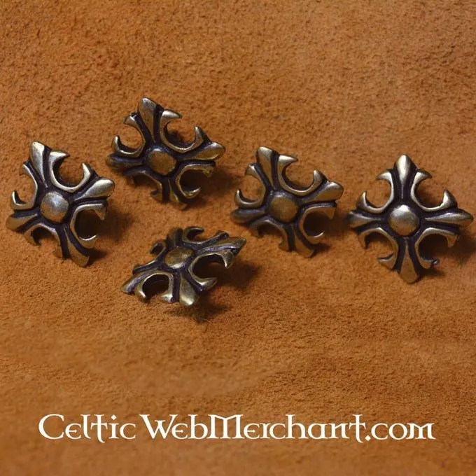 Medieval Lily (set Of 5 Pieces) 1 Medieval Lily (set Of 5 Pieces)