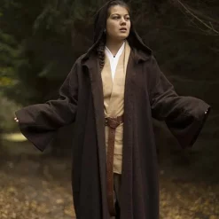 Epic Armoury Medieval Robe Osgar, Brown -Medieval Clothing Sales Store medieval robe osgar brown 5