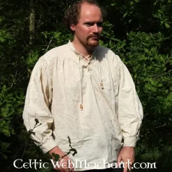 Leonardo Carbone Medieval Shirt, Cream