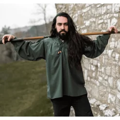 Leonardo Carbone Medieval Shirt Friedrich, Green