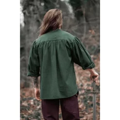 Leonardo Carbone Medieval Shirt Georg, Green -Medieval Clothing Sales Store medieval shirt georg green 5