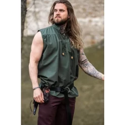 Leonardo Carbone Medieval Shirt Louis, Green