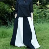 Medieval Skirt Loreena, Black-natural