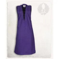 Mytholon Medieval Sleeveless Dress Lenora, Purple