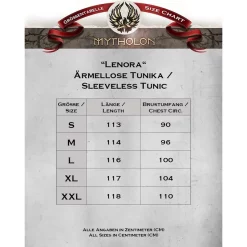 Mytholon Medieval Sleeveless Dress Lenora, Purple -Medieval Clothing Sales Store medieval sleeveless dress lenora purple 3