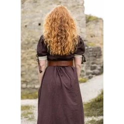 Leonardo Carbone Medieval Summer Dress Denise, Brown 6 Leonardo Carbone Medieval Summer Dress Denise, Brown -Medieval Clothing Sales Store medieval summer dress denise brown 2