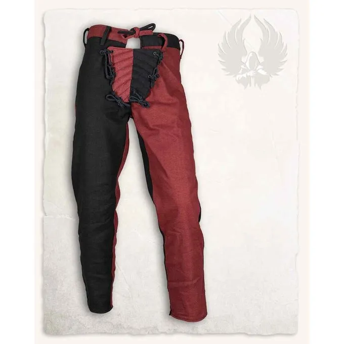 Mytholon Mi-parti Pants Gustav, Black/Red 1 Mytholon Mi-parti Pants Gustav, Black/Red