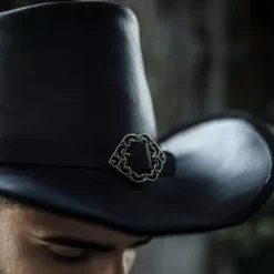 Rawblade Musketeer Hat Delacroix, Black -Medieval Clothing Sales Store musketeer hat delacroix black 4