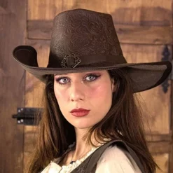 Rawblade Musketeer Hat Delacroix, Deluxe, Brown