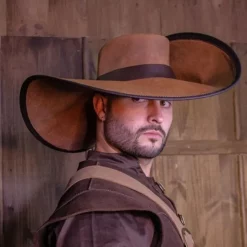 Rawblade Musketeer Hat Toledo, Weathered Brown
