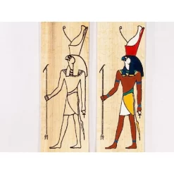 Papyrus Coloring Plate Standing Horus