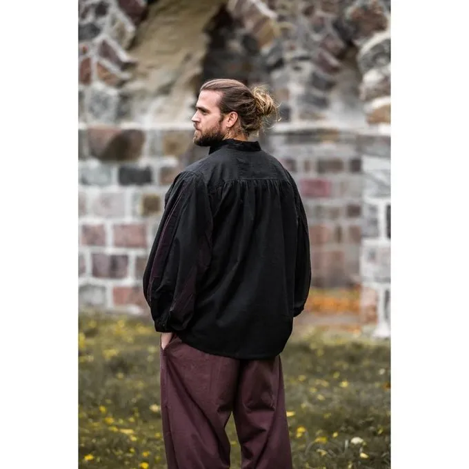 Leonardo Carbone Pavia Shirt, Black-brown 6 Leonardo Carbone Pavia Shirt, Black-brown - Image 6