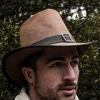 Rawblade Pilgrim Hat, Weathered Brown