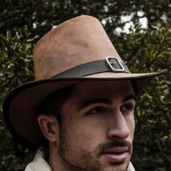 Rawblade Pilgrim Hat, Weathered Brown