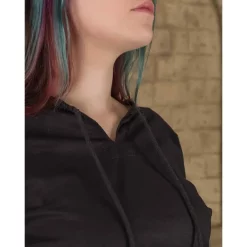 Mytholon Pirate Blouse Felice, Black -Medieval Clothing Sales Store pirate blouse felice black 4