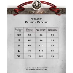 Mytholon Pirate Blouse Felice, Cream -Medieval Clothing Sales Store pirate blouse felice cream 3