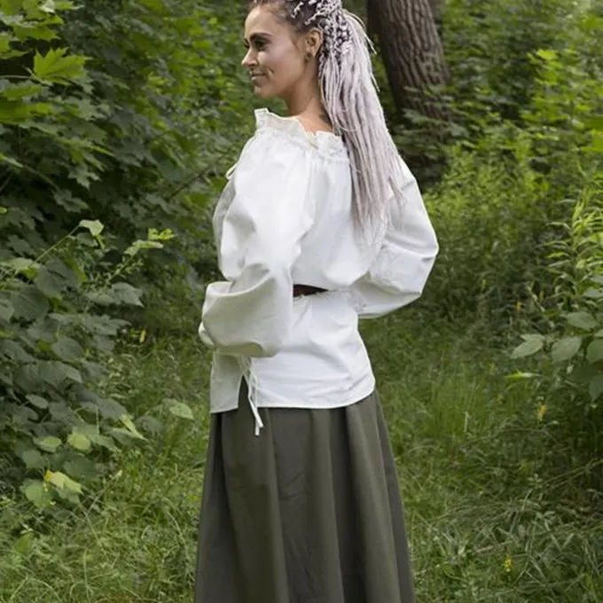 Epic Armoury Pirate Blouse Reid, White 2 Epic Armoury Pirate Blouse Reid, White - Image 2