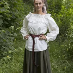 Epic Armoury Pirate Blouse Reid, White