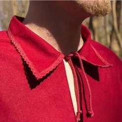 Epic Armoury Pirate Shirt Jack, Red -Medieval Clothing Sales Store pirate shirt jack red 4