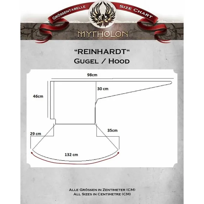 Mytholon Reinhardt Chaperon, Burgundy / Dark Green 2 Mytholon Reinhardt Chaperon, Burgundy / Dark Green - Image 2