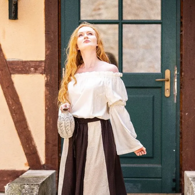 Leonardo Carbone Renaissance Blouse, Cream 4 Leonardo Carbone Renaissance Blouse, Cream - Image 4