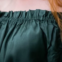 Leonardo Carbone Renaissance Blouse, Green 7 Leonardo Carbone Renaissance Blouse, Green -Medieval Clothing Sales Store renaissance blouse green 1