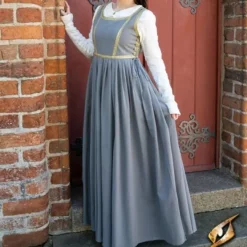 Epic Armoury Renaissance Dress Lucrezia, Gray -Medieval Clothing Sales Store renaissance dress lucrezia gray 4