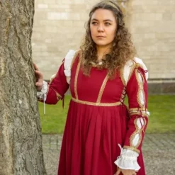Epic Armoury Renaissance Dress Lucrezia, Red -Medieval Clothing Sales Store renaissance dress lucrezia red 4