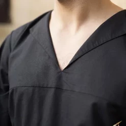 Epic Armoury Renaissance Shirt Luca, Black -Medieval Clothing Sales Store renaissance shirt luca black 4