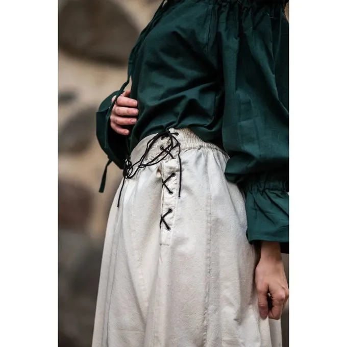 Leonardo Carbone Renaissance Skirt, Cream 6 Leonardo Carbone Renaissance Skirt, Cream - Image 6