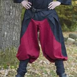 Epic Armoury Renaissance Trousers Raphael, Red-black