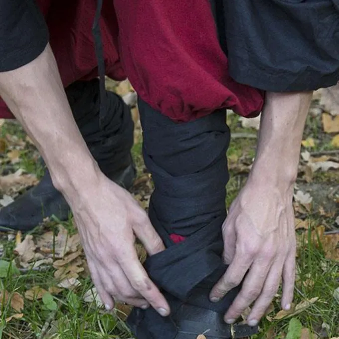 Epic Armoury Renaissance Trousers Raphael, Red-black 5 Epic Armoury Renaissance Trousers Raphael, Red-black - Image 5