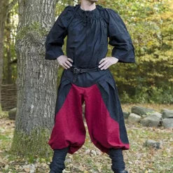 Epic Armoury Renaissance Trousers Raphael, Red-black 11 Epic Armoury Renaissance Trousers Raphael, Red-black -Medieval Clothing Sales Store renaissance trousers raphael red black 5