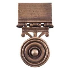 Deepeeka Roman Belt Fitting Mainz, For Pugio, Pair