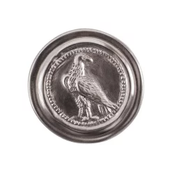 Deepeeka Roman Phalera Small Eagle Silver Color