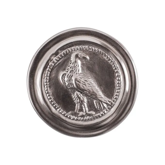Deepeeka Roman Phalera Small Eagle Silver Color 1 Deepeeka Roman Phalera Small Eagle Silver Color